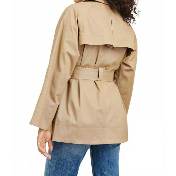 NEW RAILS lucien button front jacket in taupe - Picture 5 of 5